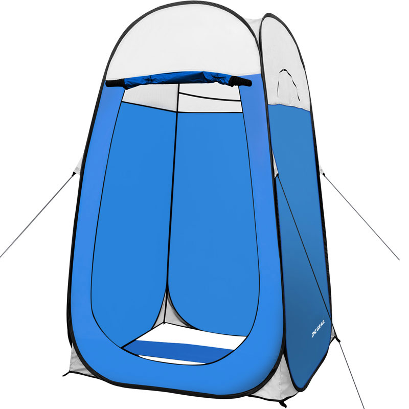 Gaan ug Lig-on nga Pop Up Shower Tent Espesyal nga Kwarto para sa Camping, Hiking nga adunay Dako nga Gidak-on