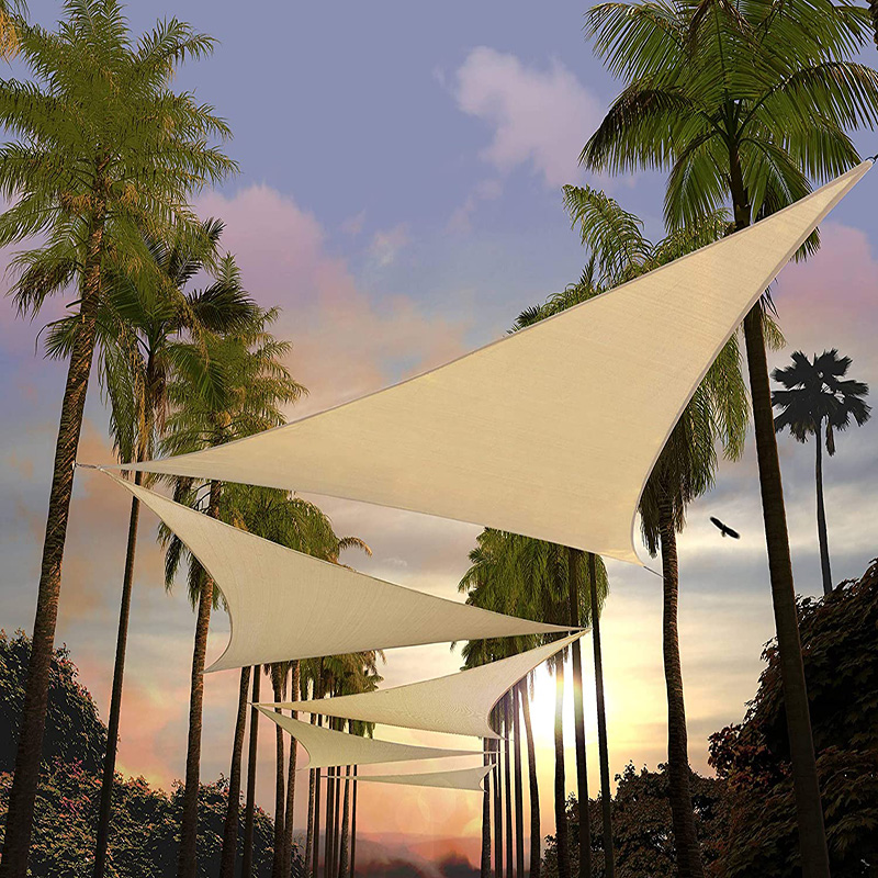 Protezzjoni mix-xemx Tessili 100% HDPE Waterproof Shade Sail